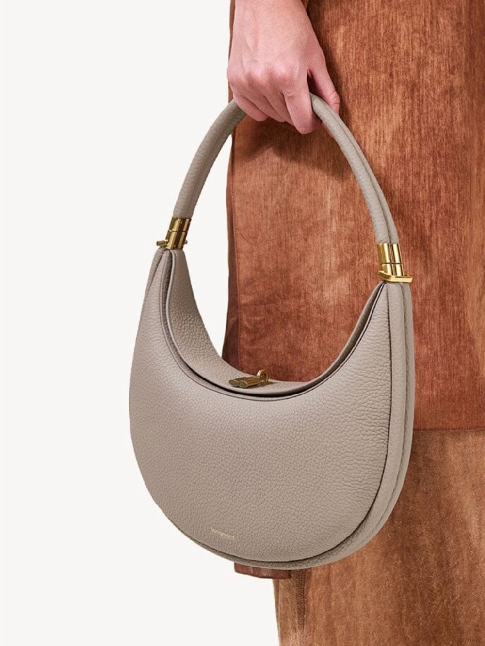 Songmont LUNA BAG in Cobble with Gold Hardware NWOT